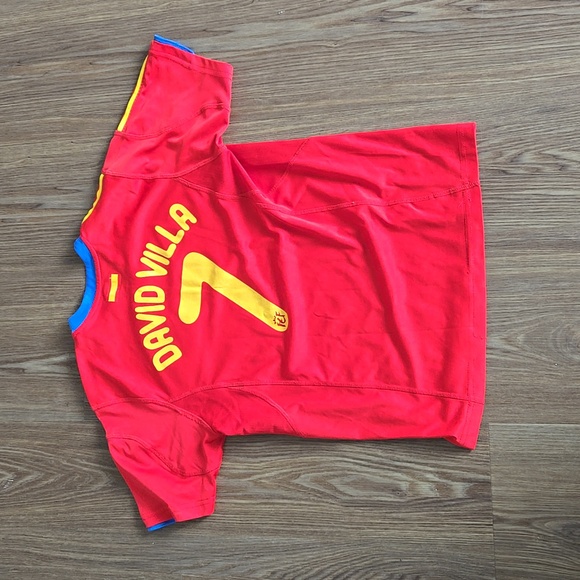 Spanish National Team David Villa Soccer Jersey - Picture 3 of 3
